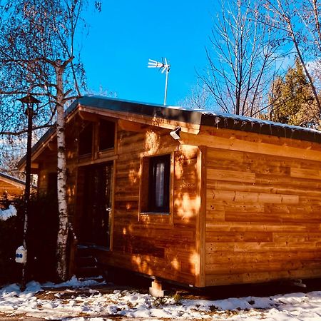 Camping L'Enclave Mobil-Home Estavar Esterno foto