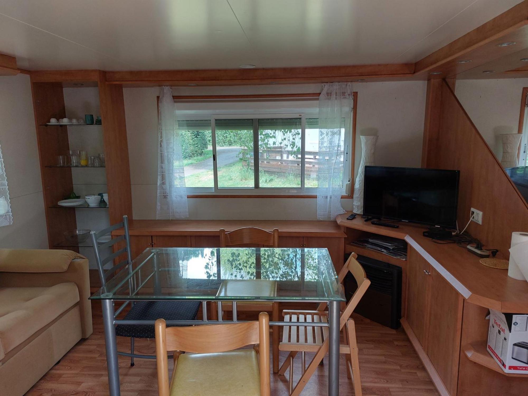 Camping L'Enclave Mobil-Home Estavar Esterno foto