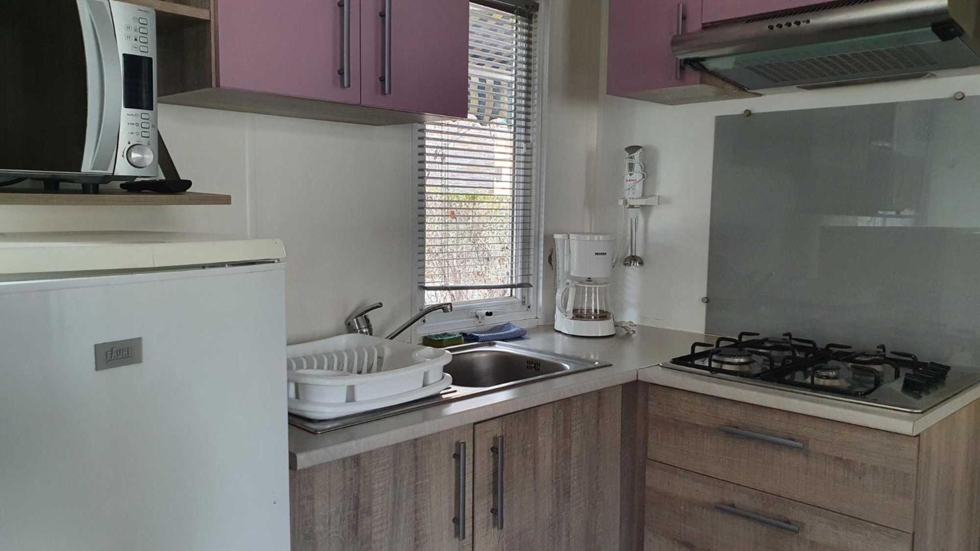 Camping L'Enclave Mobil-Home Estavar Esterno foto