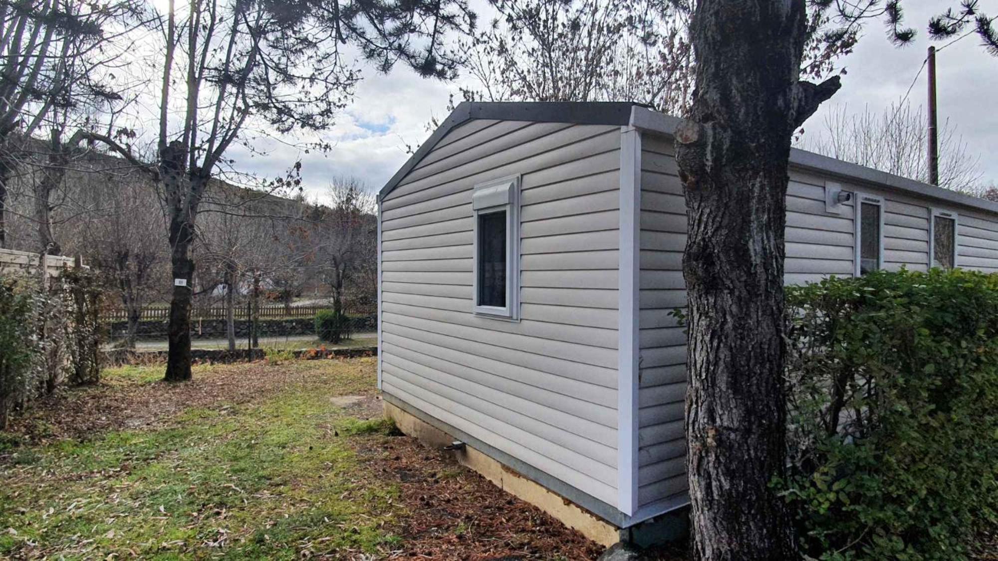 Camping L'Enclave Mobil-Home Estavar Esterno foto